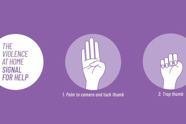 Signal for help, ecco il gesto contro la violenza domestica - VIDEO