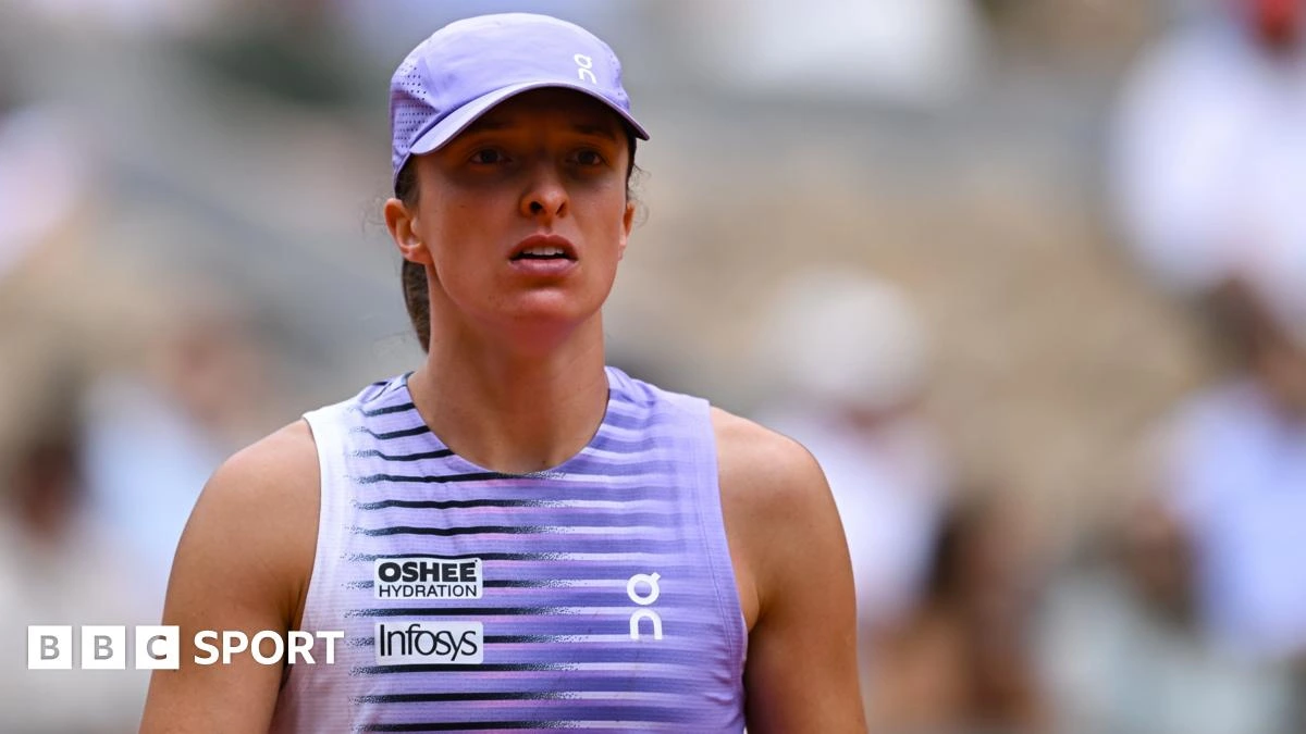 Kostyuk beats four-time French Open winner Swiatek