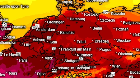 Erst Hitze-Hammer, dann Kälte-Delle: Wo die Temperaturen abstürzen