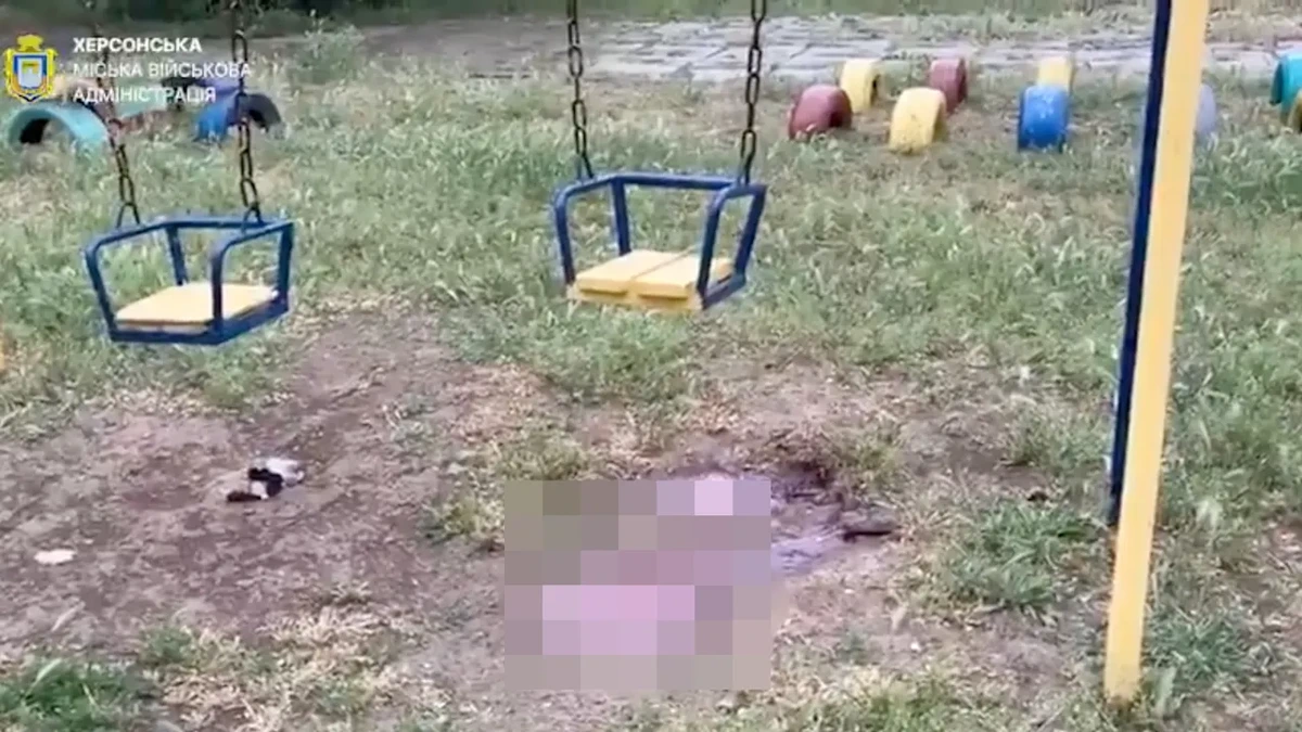 Ukraine: Wladimir Putin schickt Tod auf Spielplatz in Cherson