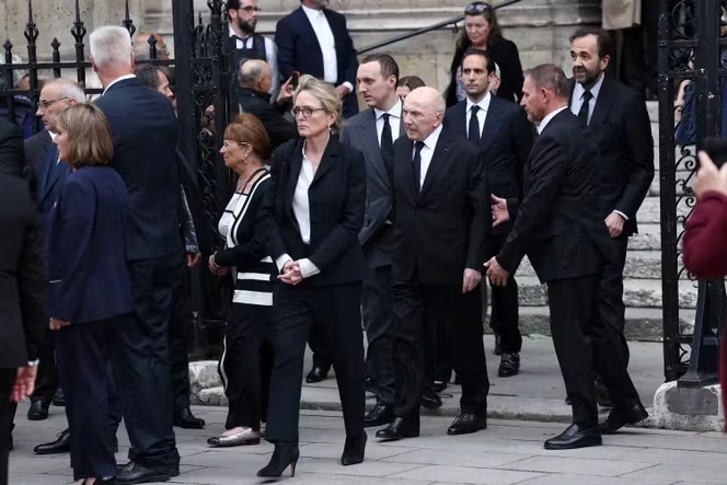 Les adieux du monde politique à Bernadette Chirac