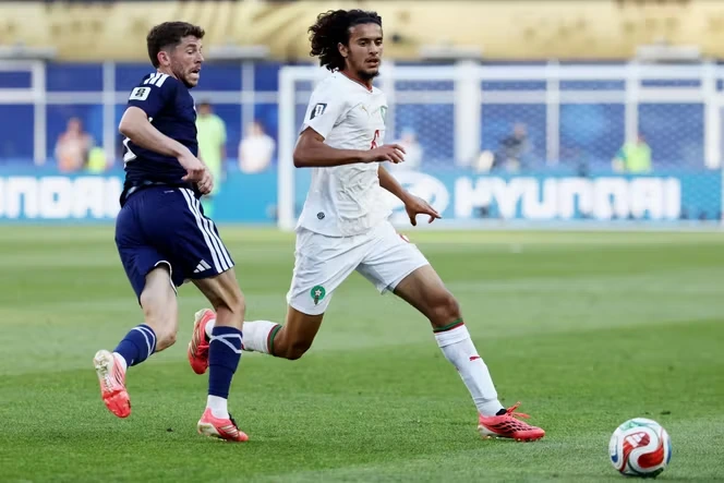 Coupe du monde 2026 : le Maroc, proche d’une qualification après son succès contre l’Ecosse, se prend de passion pour Ayyoub Bouaddi