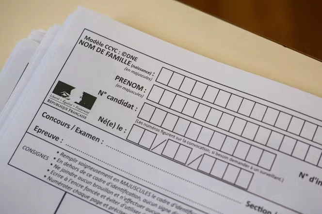 Baccalauréat : au lycée Carnot à Paris, l’organisation éprouvante des épreuves de spécialités