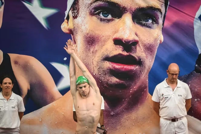 Léon Marchand, touché aux adducteurs et forfait pour la finale du 200 m brasse aux championnats de France de natation