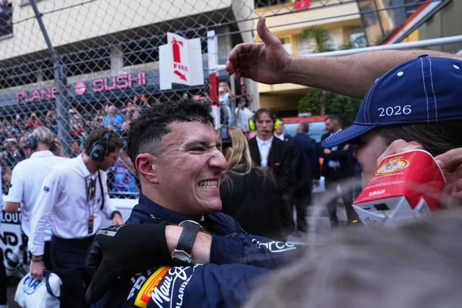 Isack Hadjar, un deuxième podium en formule 1 pour le Français, dans un chaotique Grand Prix de Monaco