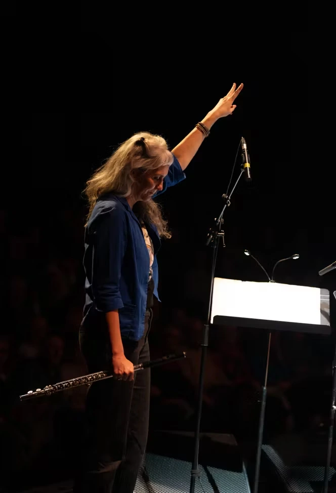 Sylvaine Hélary, une flûtiste à la tête de l’Orchestre national de jazz