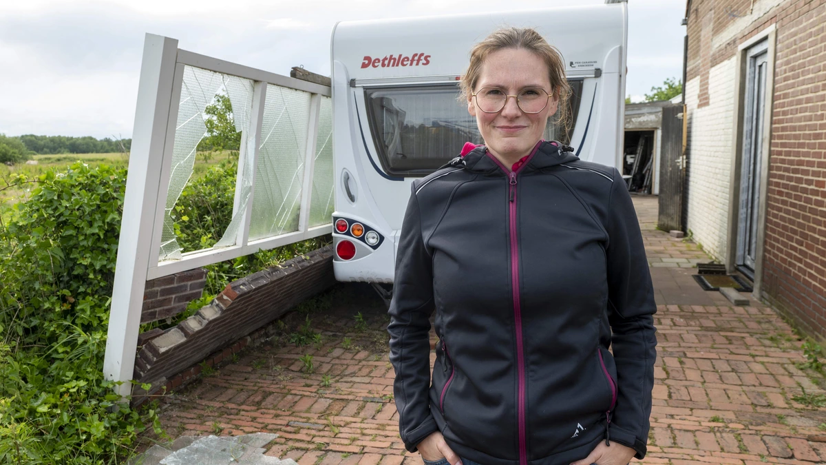 Glanerbrug getroffen door flitstornado
