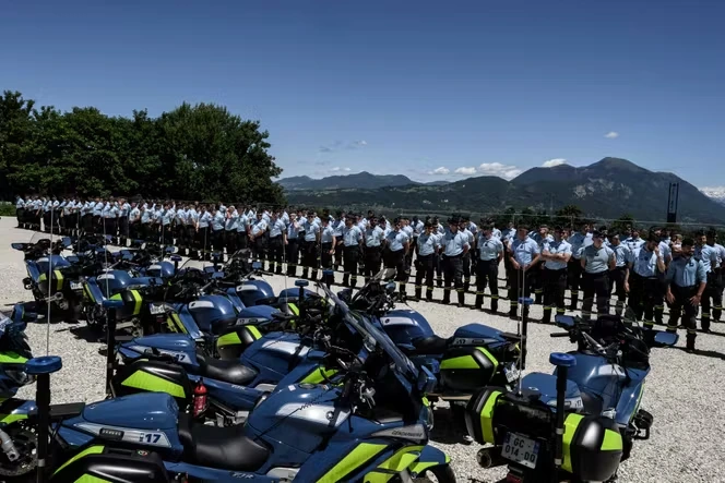 A Evian, le sommet du G7 placé sous une « bulle sécuritaire » de 16 000 gendarmes et policiers
