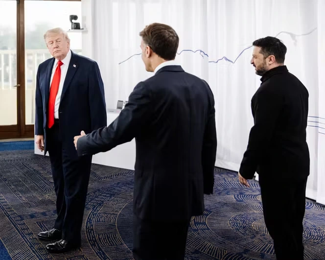 Au sommet du G7, Donald Trump, galvanisé par son accord avec l’Iran, signale un regain d’intérêt pour l’Ukraine