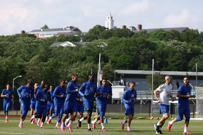 Coupe du monde 2026 : près de Boston, les Bleus se projettent avec sérénité vers leur prochain match contre l’Irak
