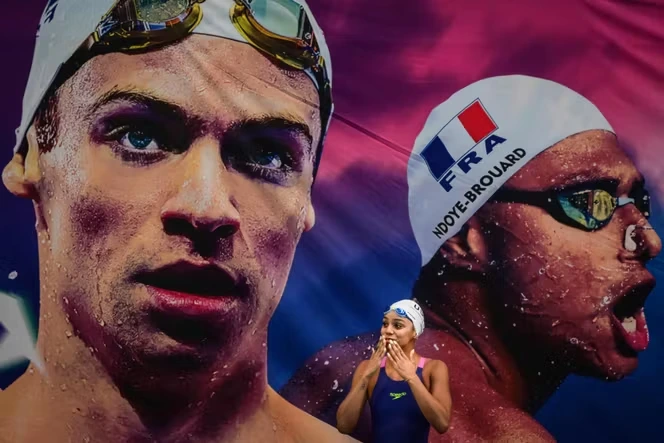 Aux championnats de France de natation, un vent d’inquiétude autour de Léon Marchand, atténué par l’émergence d’une nouvelle vague bleue