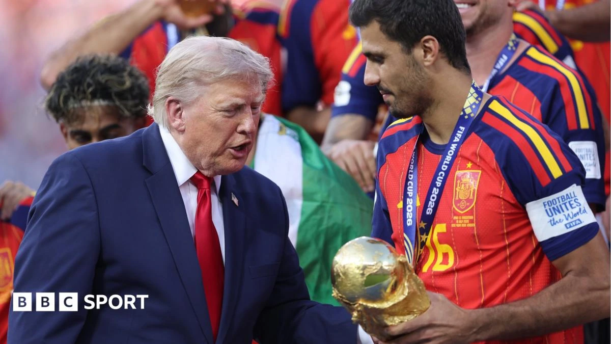 Trump, Bieber and Shakira - a World Cup final like never before