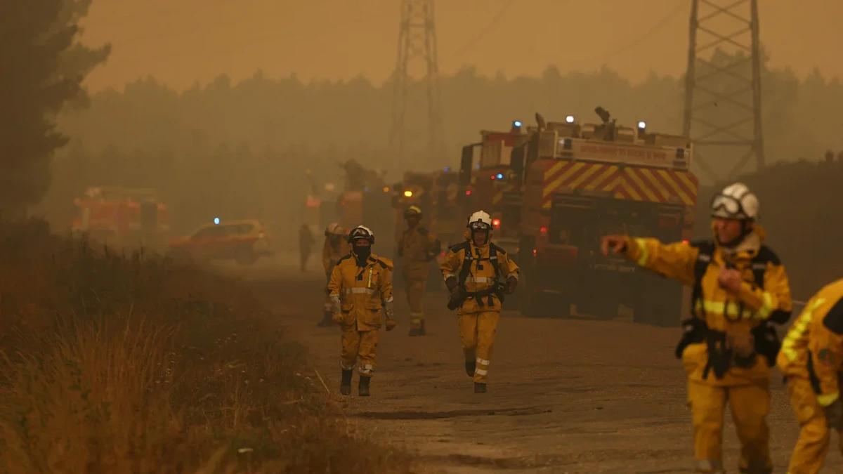 BILD-Reporter in Feuerhölle: „Wenn die Vororte fallen, fällt Bordeaux“