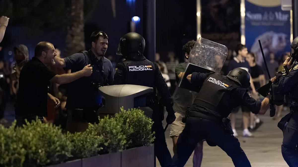 Mallorca: Randale in Palma bei Demo gegen Touristen