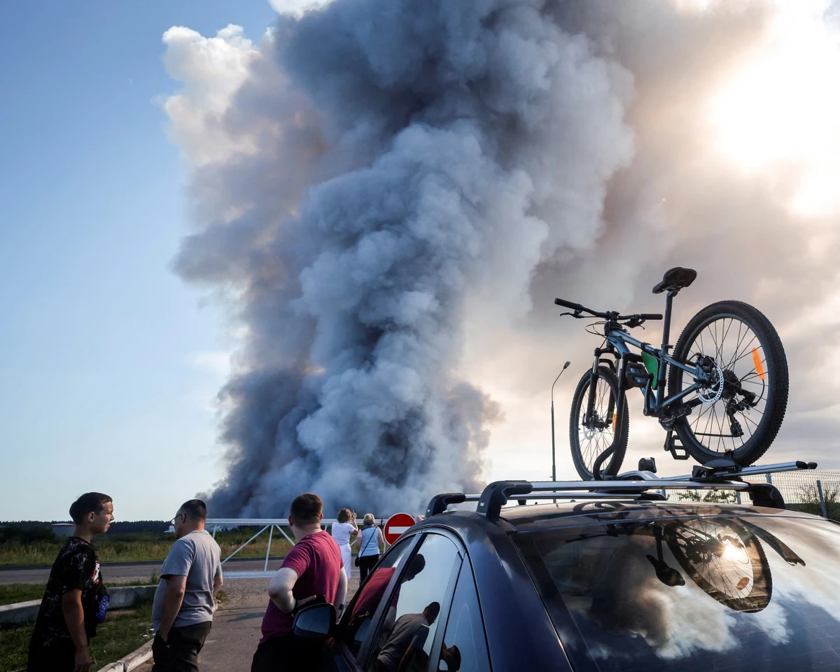 Ukraine war briefing: Strikes devastate Russian warehouses ‘used for drones’