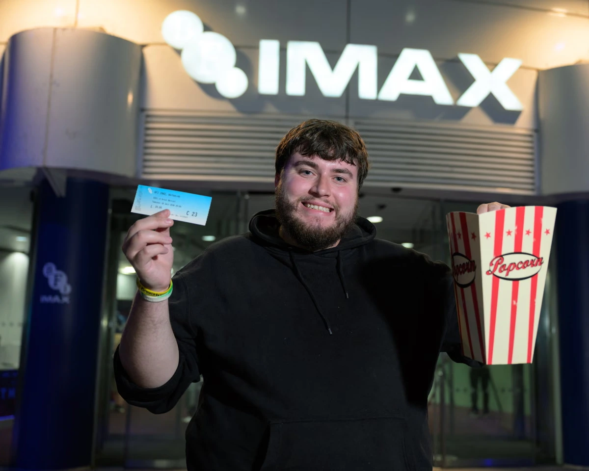 ‘I don’t play around’: Nolan fans fly into London to see The Odyssey at BFI Imax