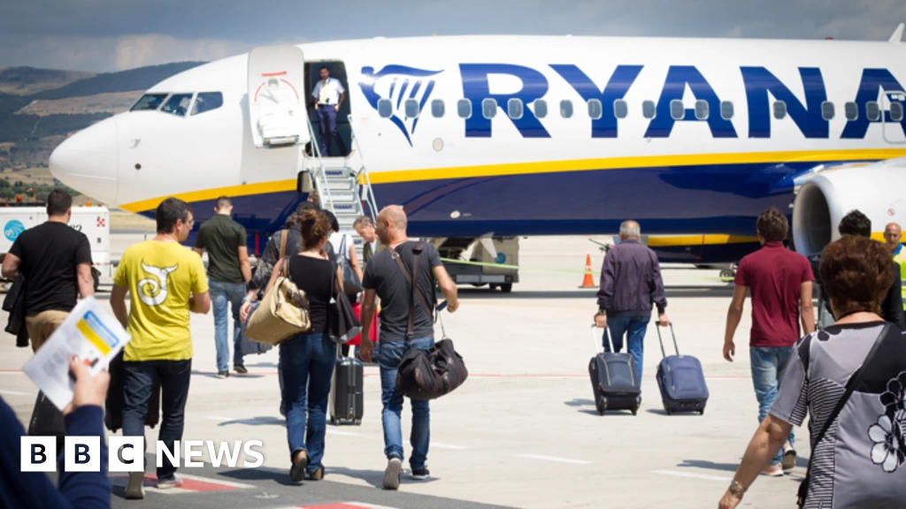 Ryanair profits drop as Iran war puts off passengers and lifts fuel costs