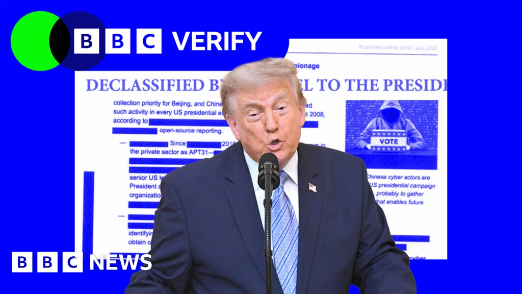 Do declassified files support Trump's election security claims?