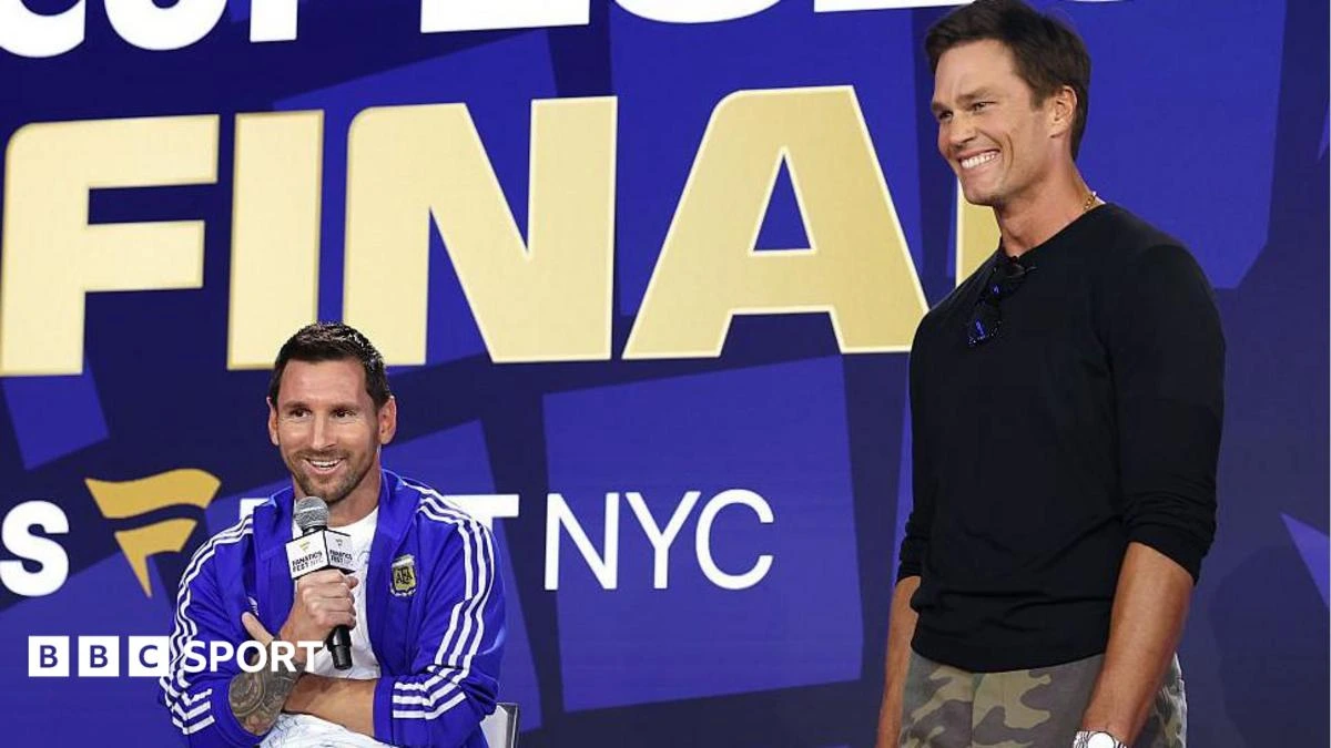 Messi and Brady in disbelief over 'prophetic' Lamine Yamal photo