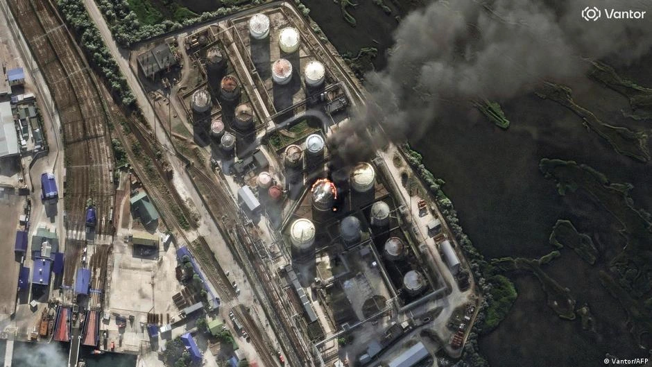 Rusia sufre ataque en la base de la Flota del Mar Negro
