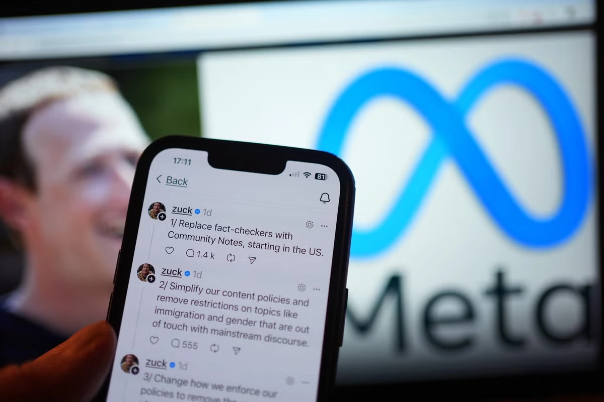 Government expects Meta’s new protections for teenagers in US to apply in UK