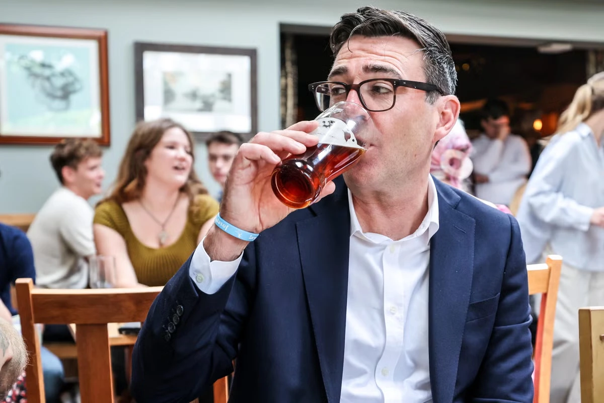 Minister forced to deny Andy Burnham is ‘too blokey’ after PM told to tone down beer and football references
