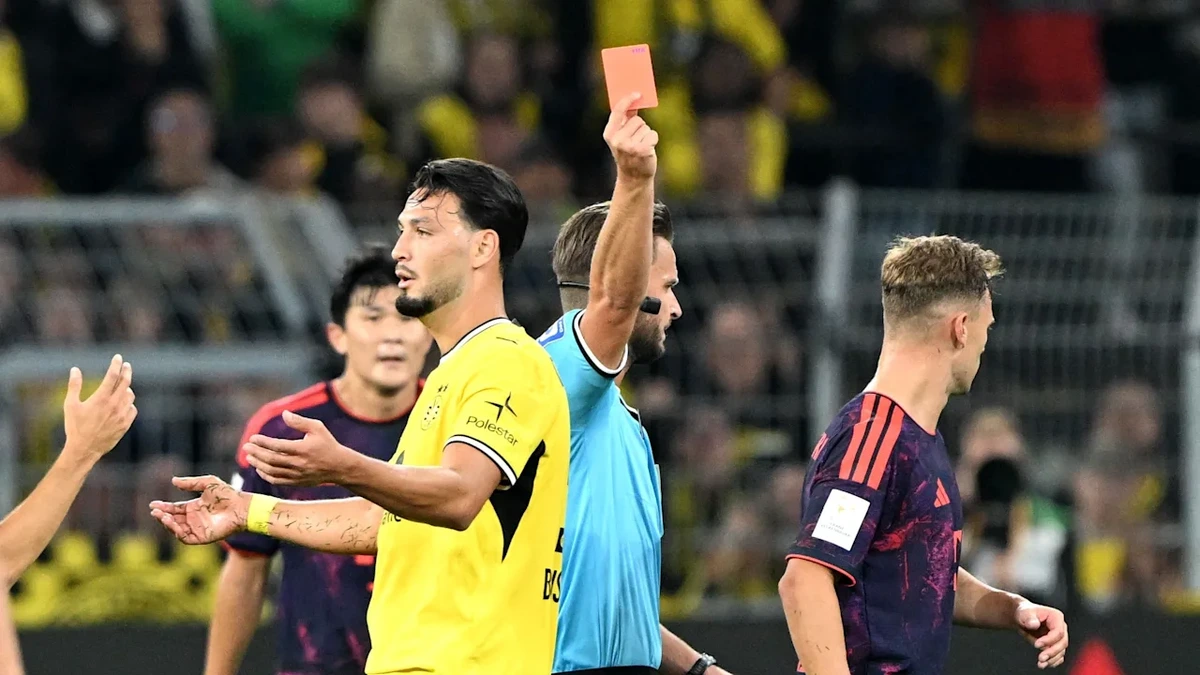 Supercup: Aufregung in Schlussphase! ROT für BVB-Star