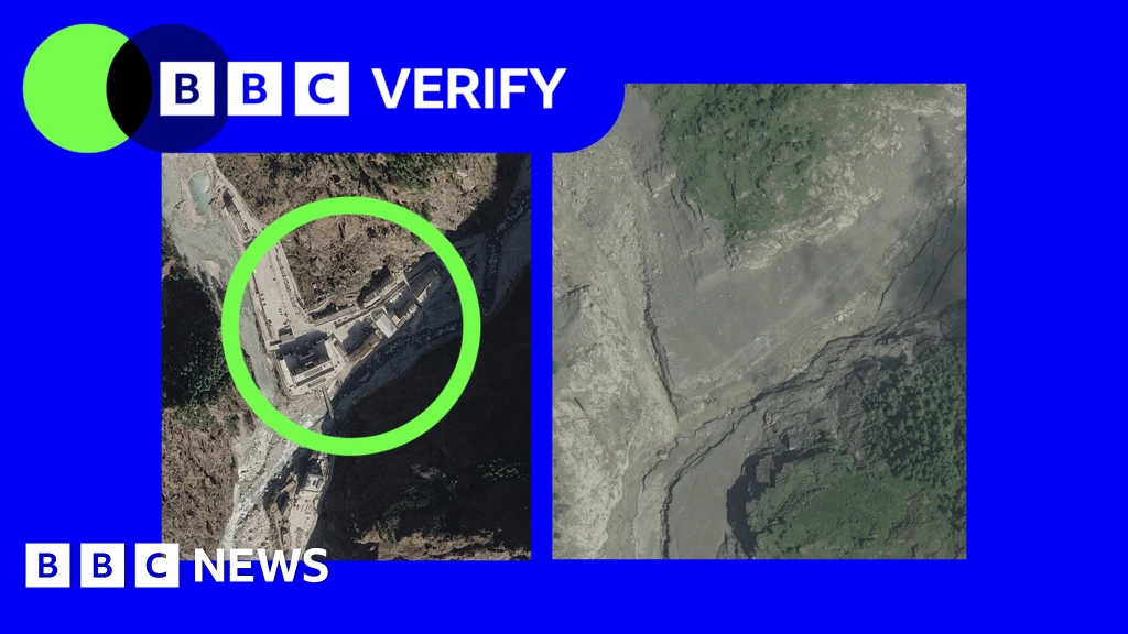 Satellite images reveal scale of flood devastation in Nepal villages