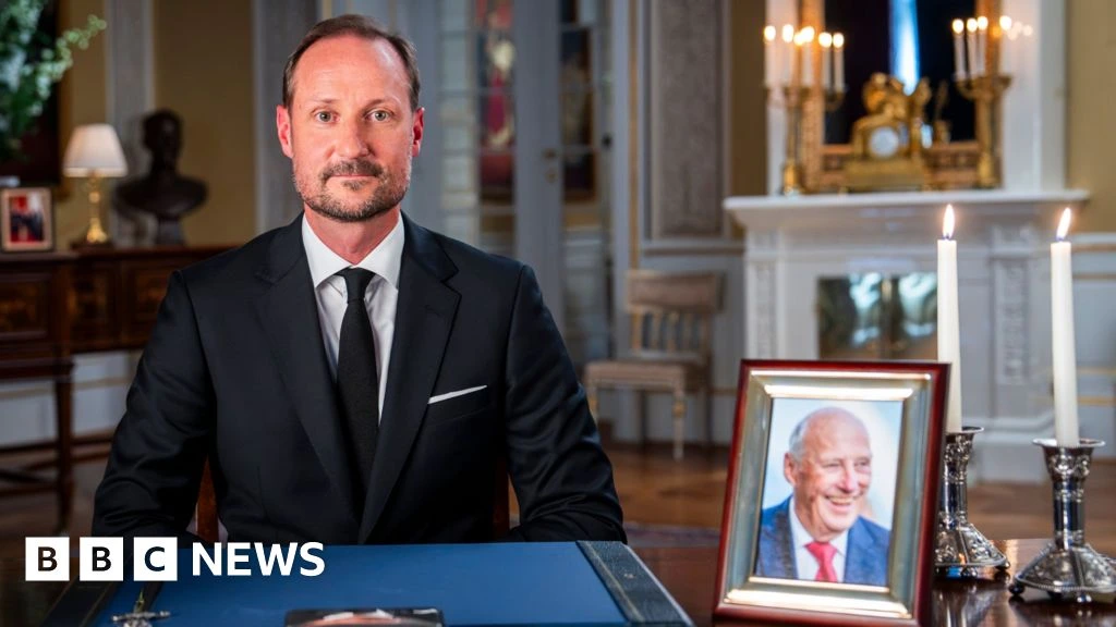 Norway's new king remembers 'my dear father' in first speech