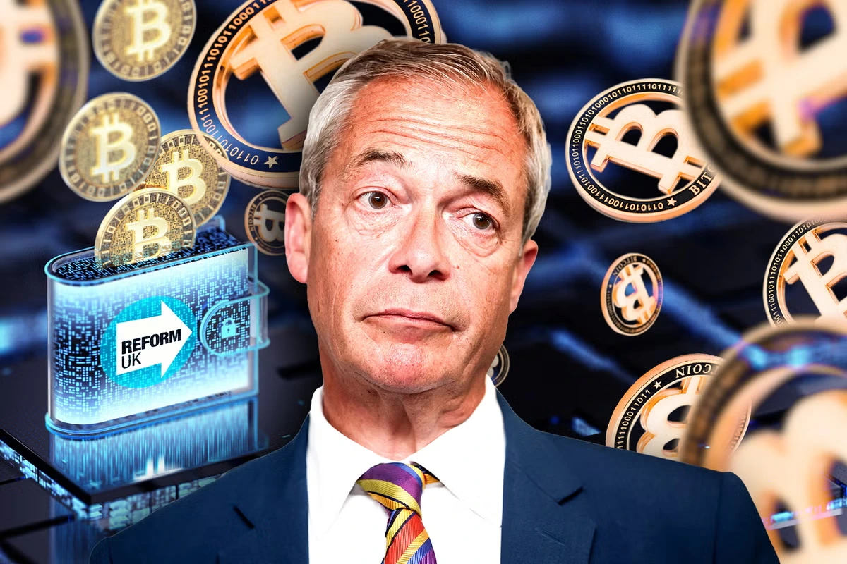 Revealed: Reform rakes in £20m in donations from crypto investors