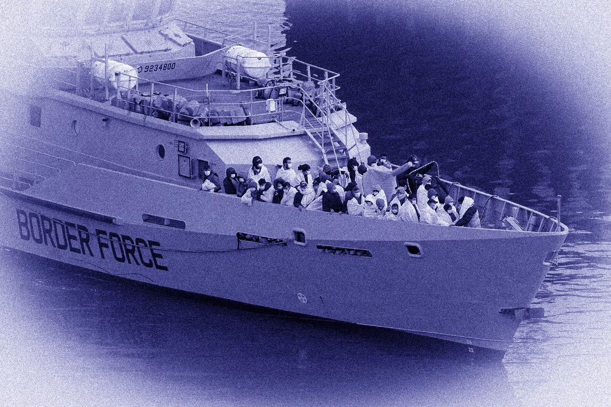 Can the Royal Navy legally stop the boats?