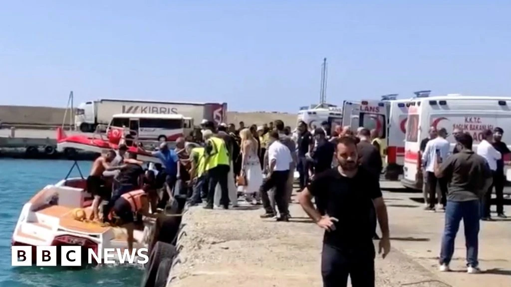 Boat carrying some 270 people capsizes off northern Cyprus, local media report