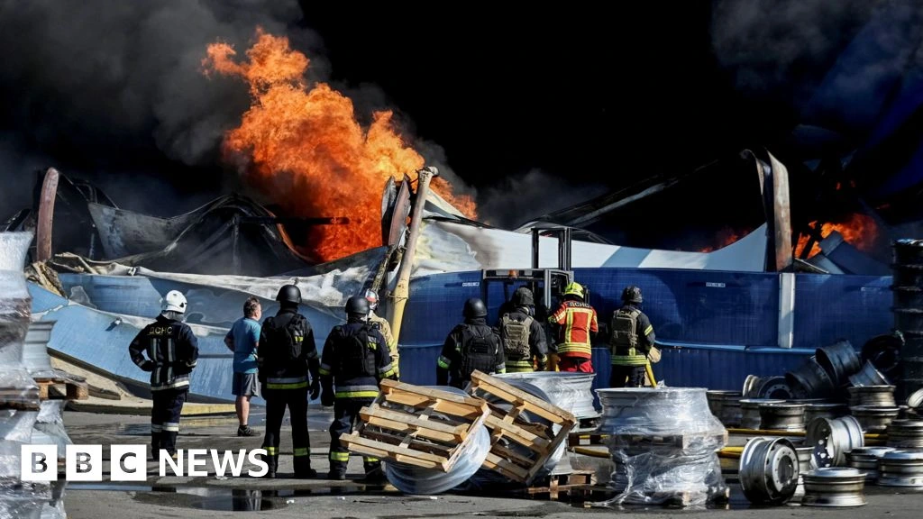 At least 37 dead and hundreds evacuated after strike on Kyiv weapons depot