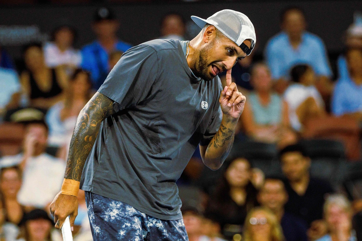 Kyrgios, una carrera marcada por los escándalos: positivo por cocaína, faltas de respeto y gestos obscenos