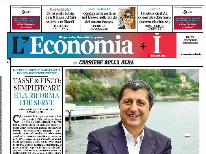 La Piadineria raddoppia a New York, Barilla usa i nasi elettronici. «L’Economia» lunedì con il «Corriere»