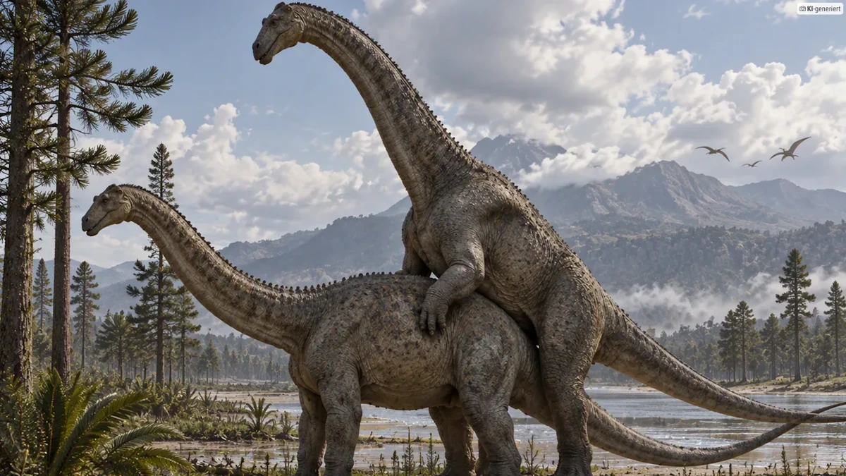 Wie pflanzten sich Dinosaurier fort? Was Forscher über ihr Liebesleben wissen