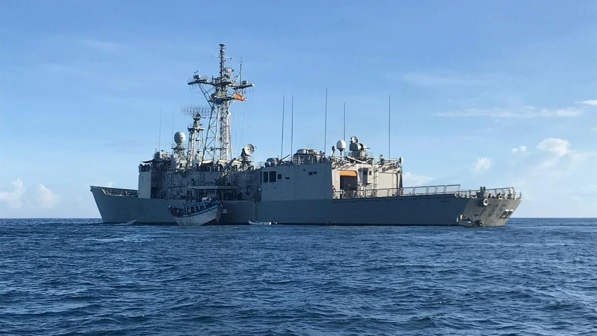La Armada española desplegó fragatas en julio y agosto por la entrada de buques de guerra de Marruecos en aguas de Ceuta