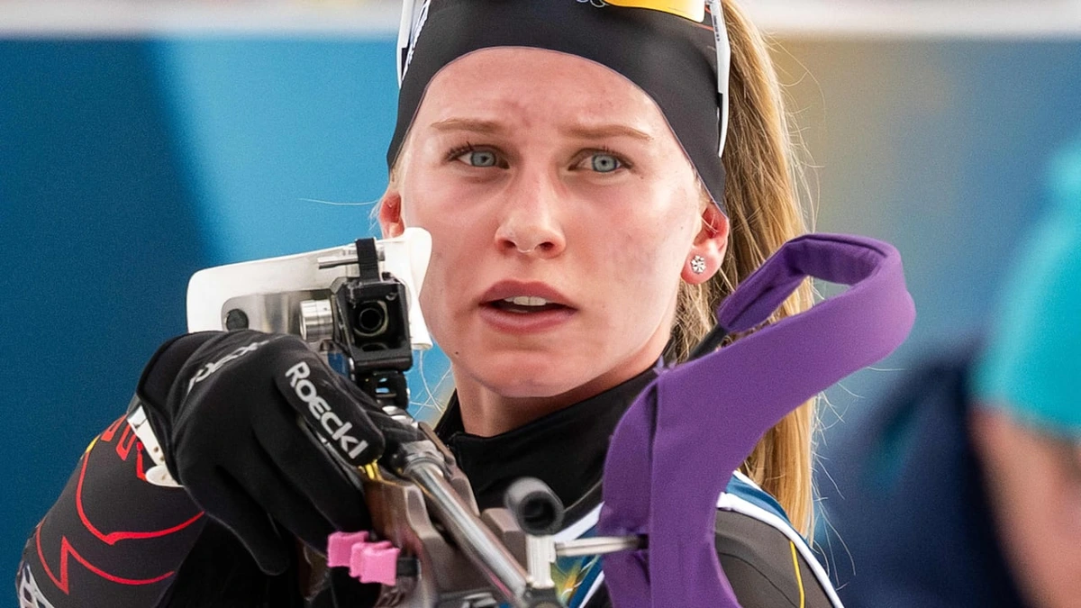 Deutscher Biathlon-Star: „Ich versuche, meine Familie nicht zu sehen“
