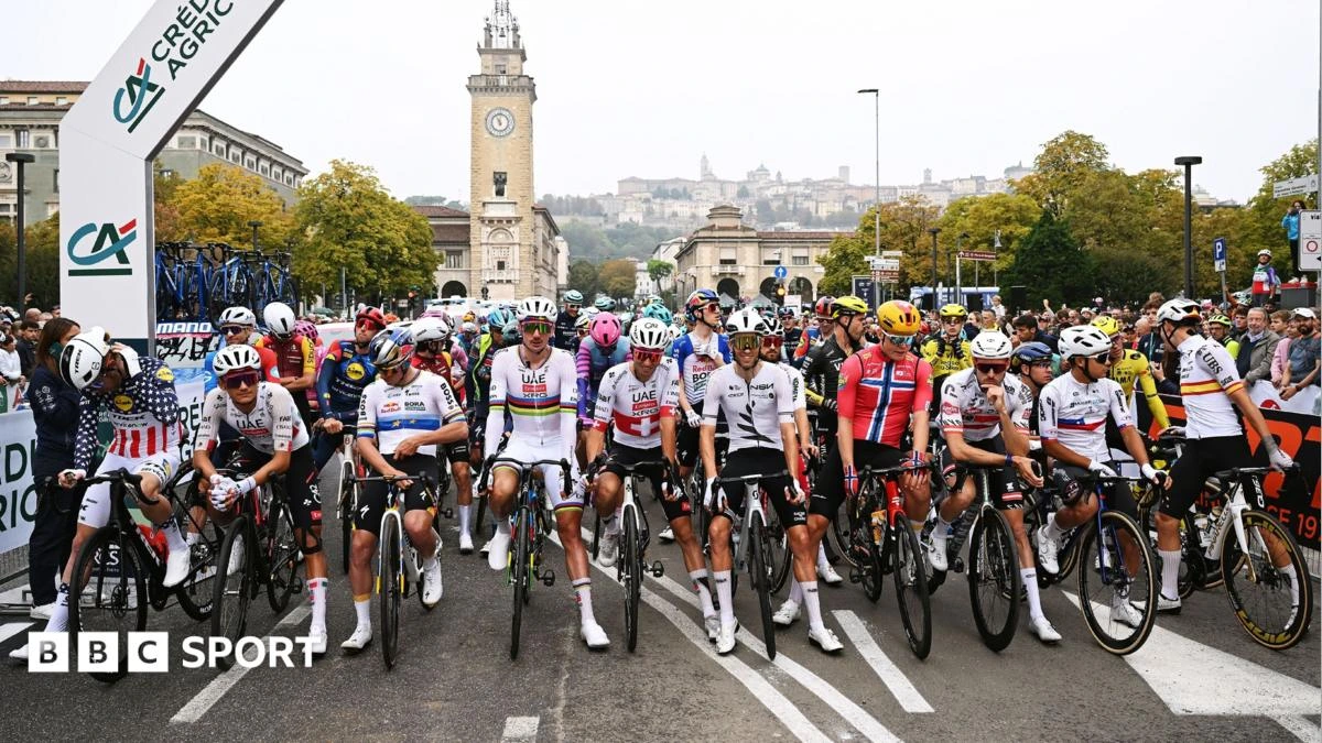 Rider safety protest delays Giro di Lombardia