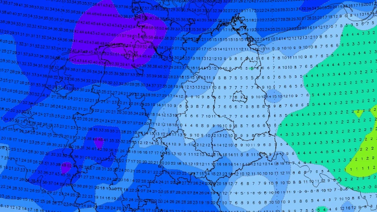 Wetterumschwung in Deutschland: Kaltfront bringt Regen und Schnee